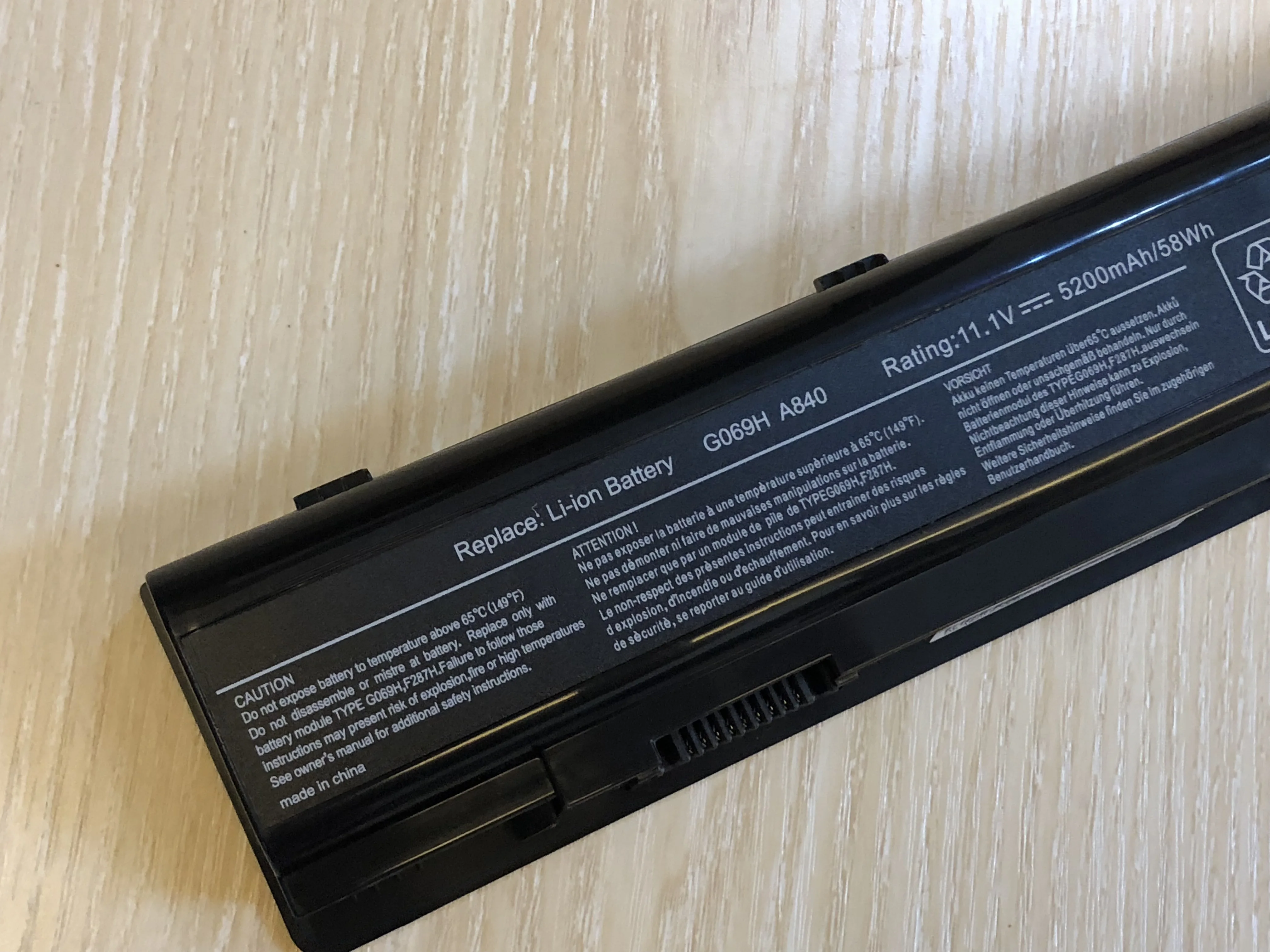 Аккумулятор для ноутбука Dell Vostro 1014 1088 A860 F286H F287F F287H G066H G069H PP37L PP38L|battery for dell|laptop