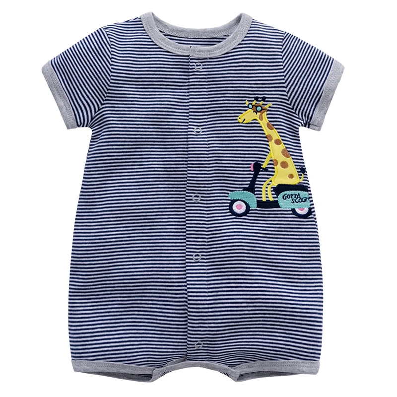 

Cheap cotton Baby romper Short Sleeve baby clothing One Piece Summer Unisex Baby Clothes girl and boy jumpsuits One-Pieces