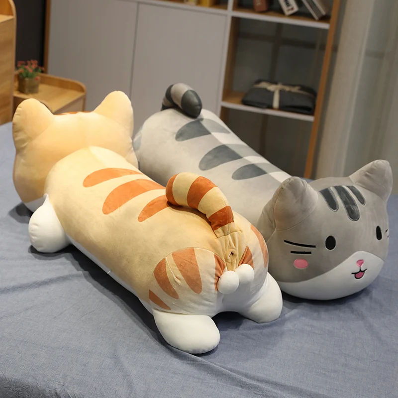 Новые милые плюшевые игрушки с шариками для кошек мягкие животными подушка куклы