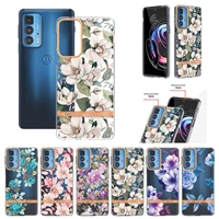 2021 fashion love life flowers plants series pattern shockproof cell phones case for motorola edge 20 pro g60 g50 e20