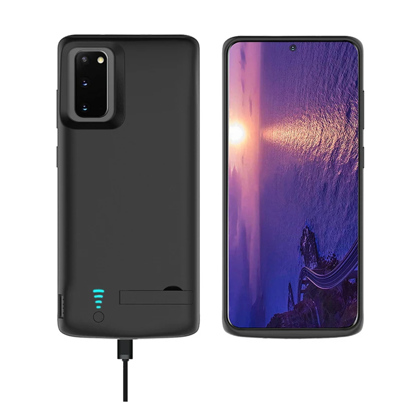 

5000/6000mAh Battery Charger Case for Samsung S20 S20+ S20Ultra S20FE S10 plus S10 5G S10E S9plus S8 Plus Phone Cover Power Bank
