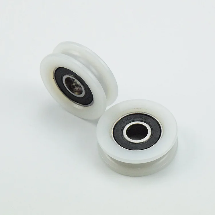 Fixmee 10 шт. U Нейлоновые Пластиковые Встраиваемые 608 шарикоподшипники 8*32*10 мм