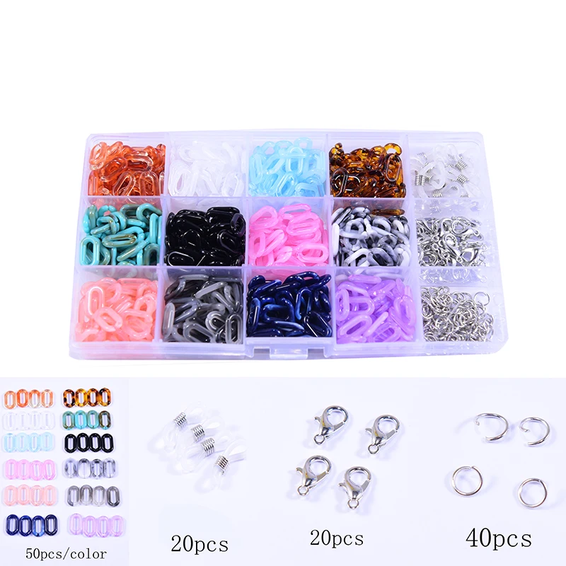 Набор акриловых бусин для поделок изготовления ювелирных изделий Компоненты