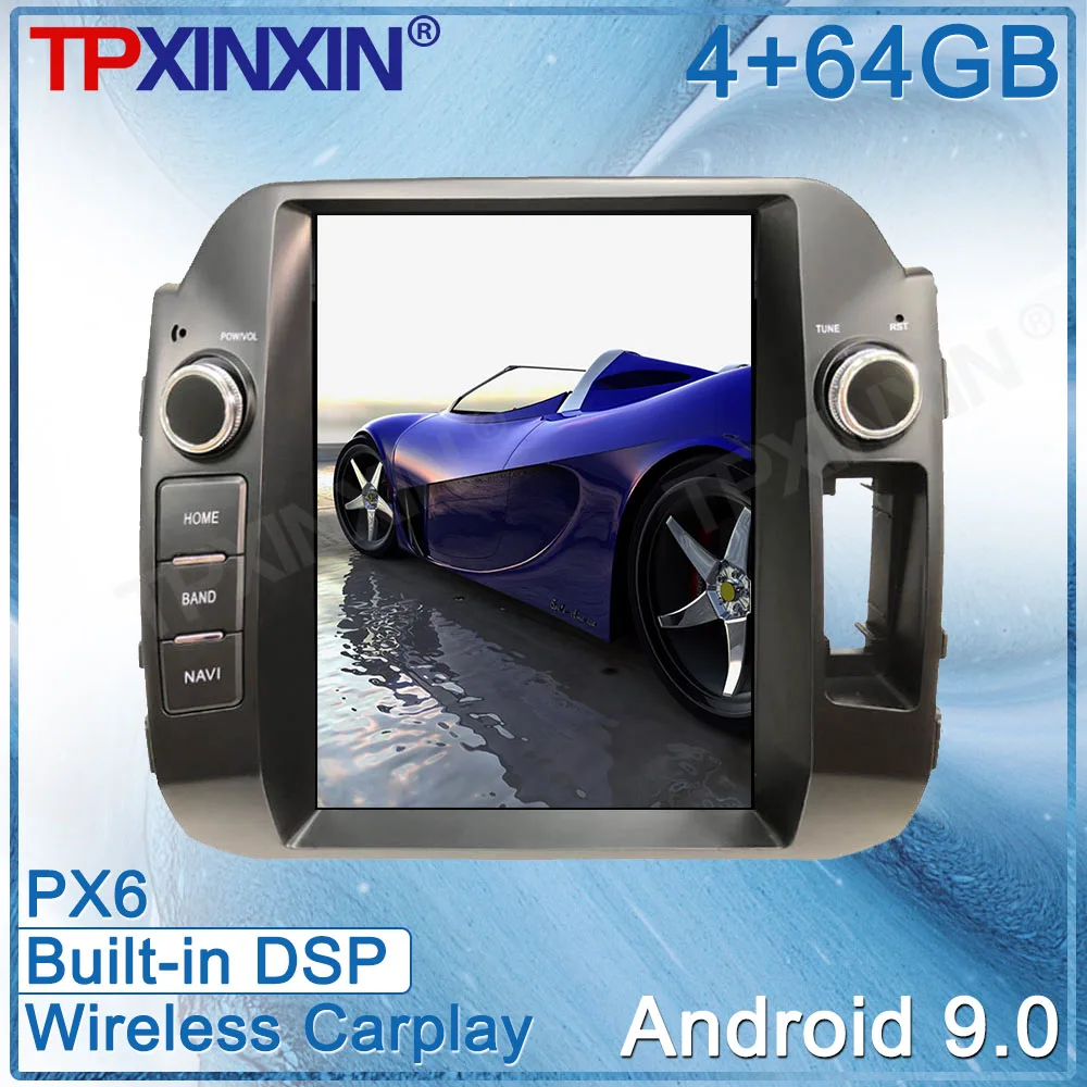 

For KIA Sportage 2011 2012 2013 2014 - 2016 Tesla Styel Android 9 Car DVD Screen GPS Navigation Radio Multimedia Palyer Recorder