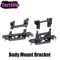 metal body shell mount bracket post kit for land cruiser lc80 body match traxxas trx 4 chassis axial scx10 ii 90046 86100