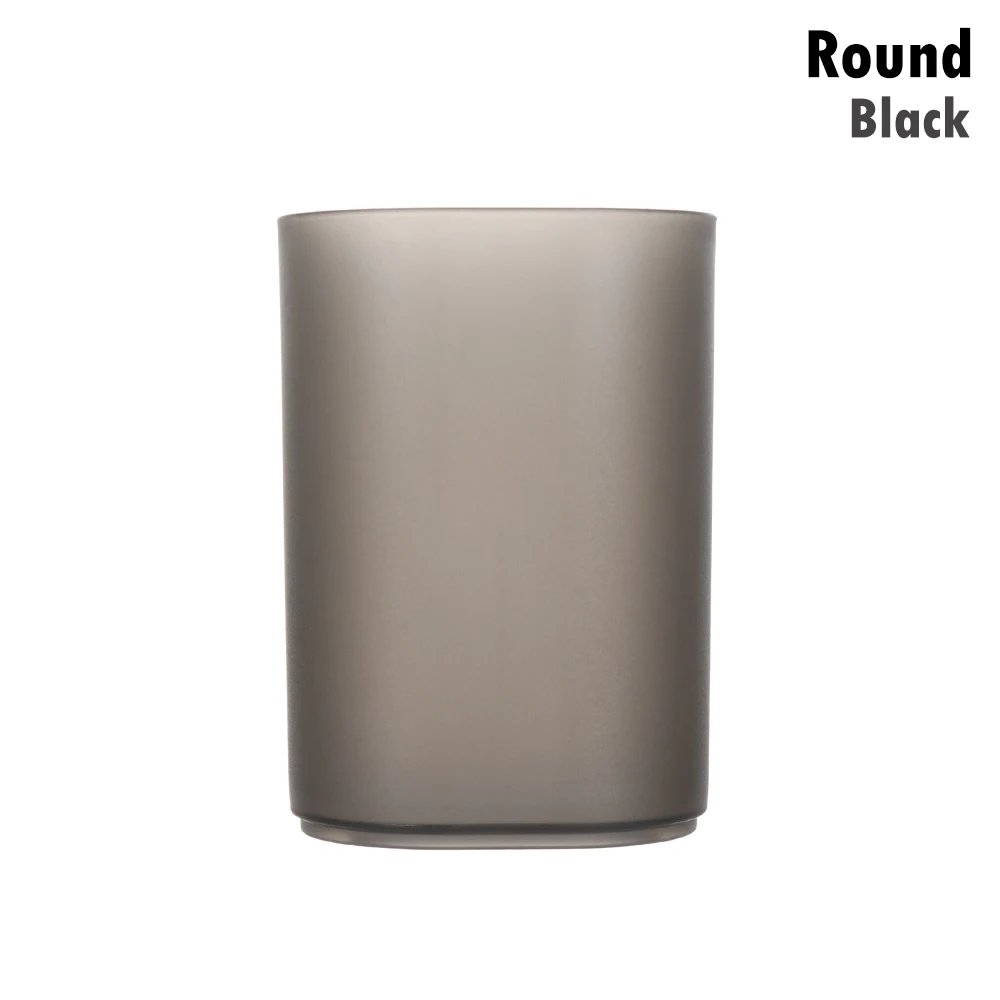 Black Round 4 вида красочных шестигранных ручек для дома и офиса, держатель для карандашей и ручек для хранения косметики, коробка для хранения косметики, ящик для стола, Органайзер - Цвет: Black Round