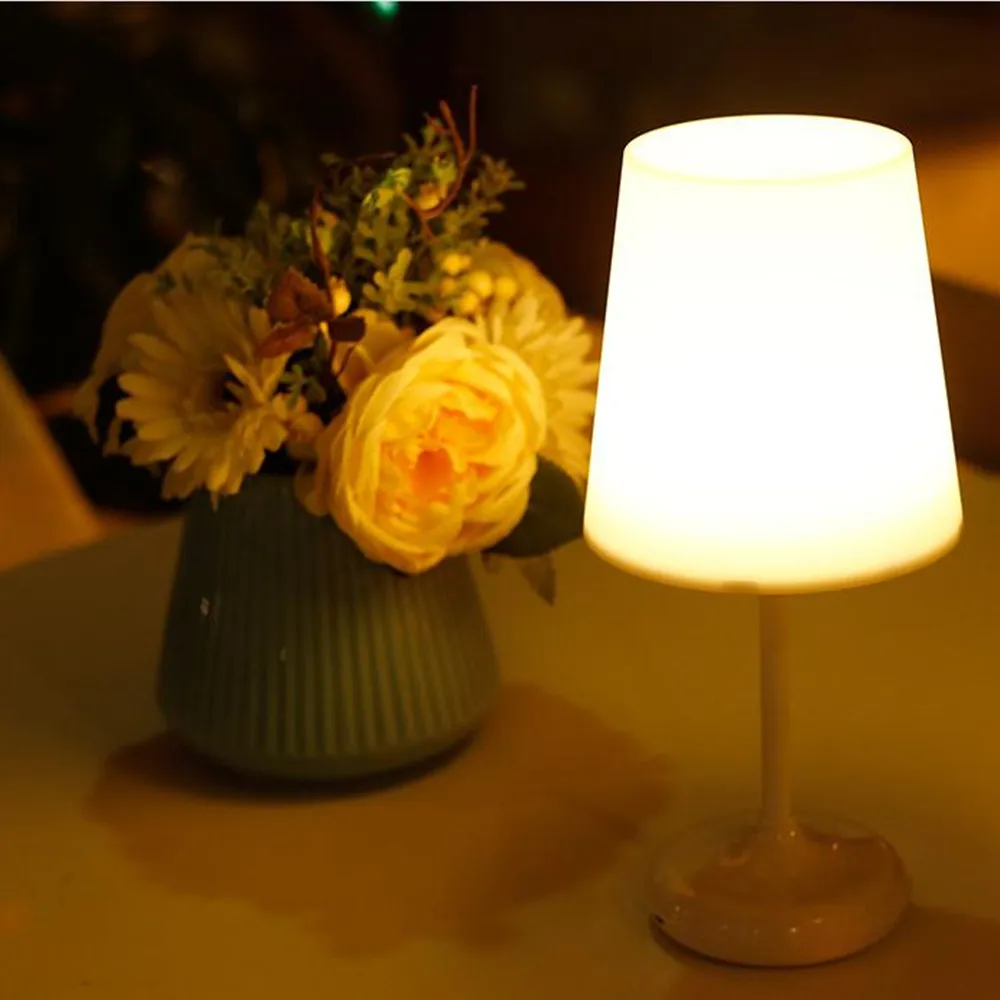 USB Перезаряжаемый сенсорный затемняющий Ночной светильник в сдержанном стиле с