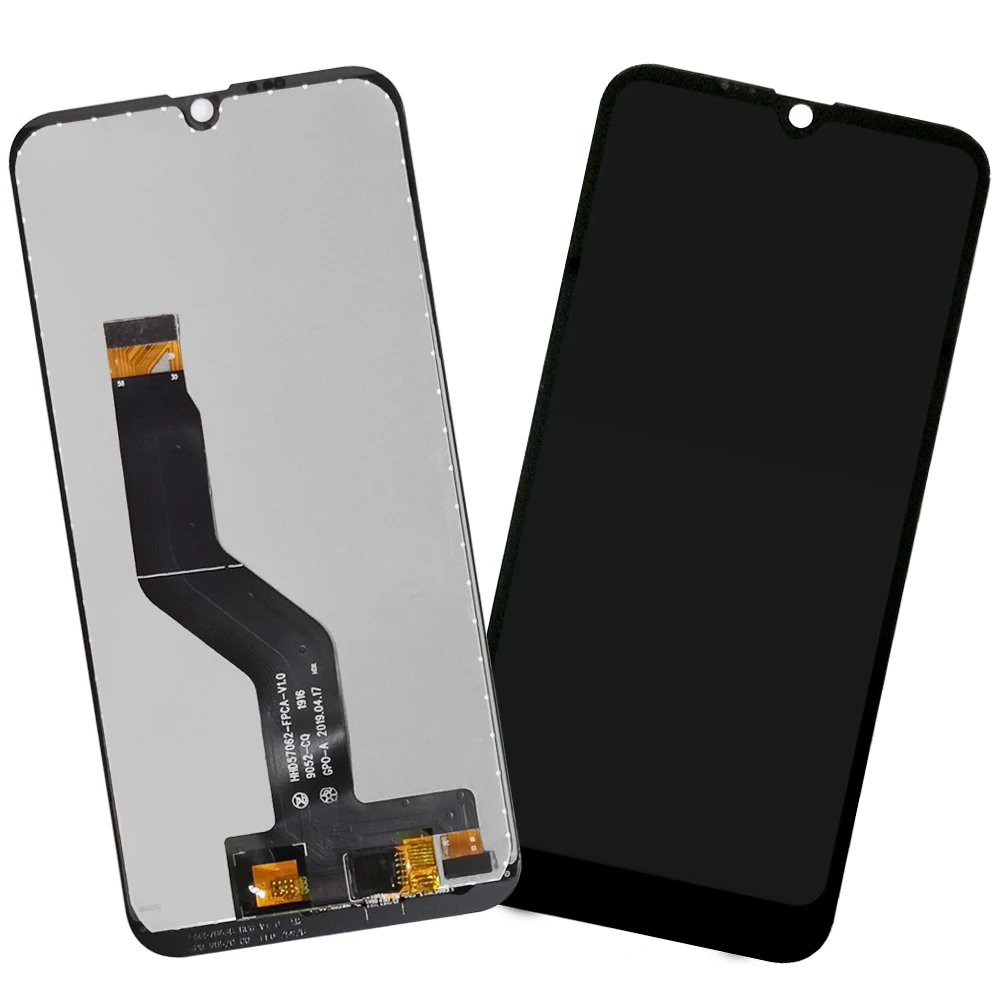5 71 black for cubot r19 lcd display with touch screen digitizer assembly for cubot r19 phone accessoriestools free global shipping
