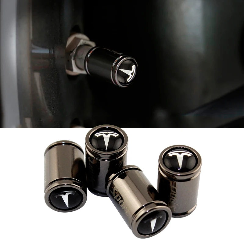 4 шт. колпачки для клапанов автомобильных колес из металлического сплава|Стержни