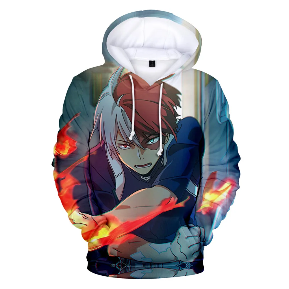 

Classic My Hero Academia Cosplay Todoroki Anime Hoodies Himiko Toga Sweatshirts Boku No Hero Academia Izuku Midoriya sweatshirt