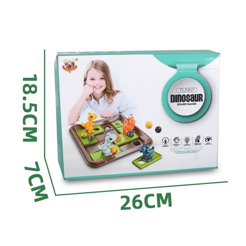 

Dinosaur Mobile Board Table Game Montessori Benefit Early Education Toys for Kids Board Gathering Logic Reasoning Creativity