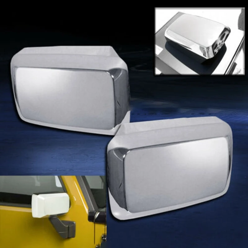 

Car Pickup Side Door Mirror Covers Trim Moulding for Hummer H3 H3t 2006-2010