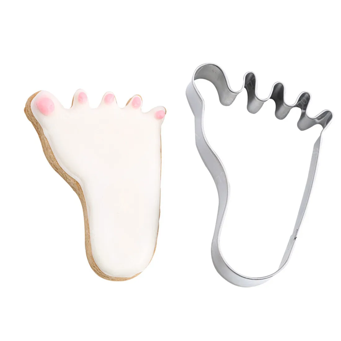 1 шт. 3D детские ножки форма для печенья тиснения искусственная выпечки из