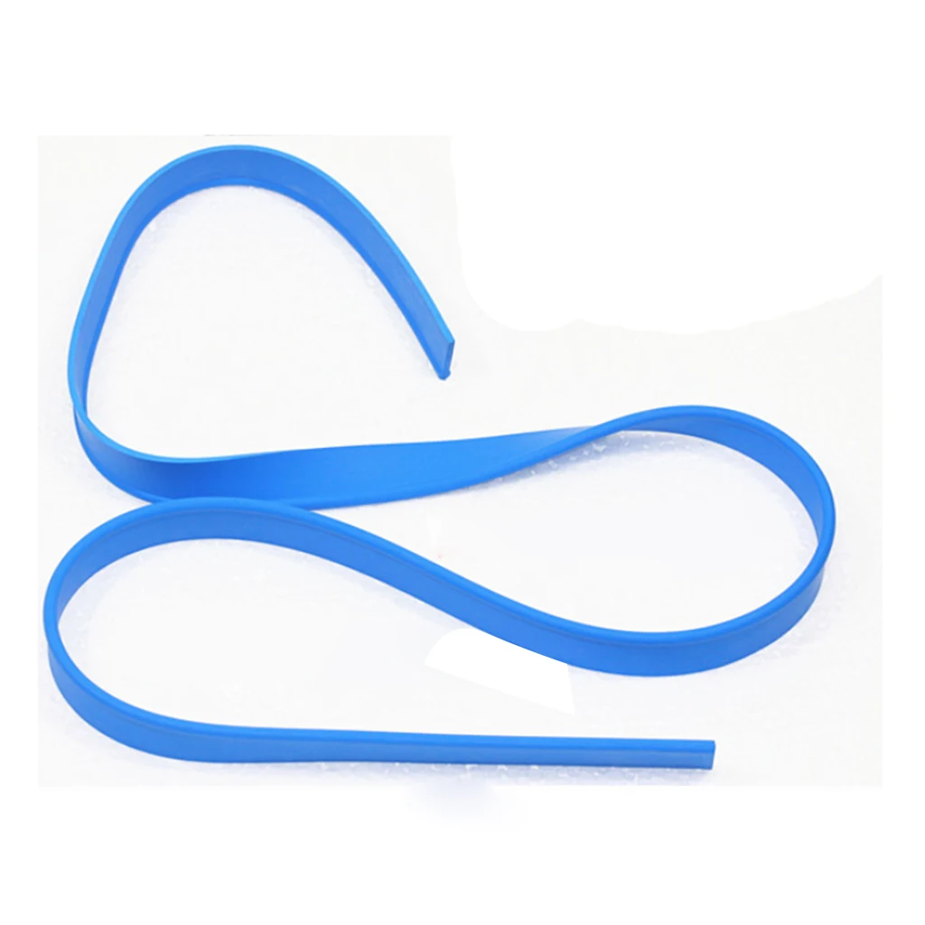 

Replacement Squeegee Rubber for Window Doors Cleaner Mirror Glass Cleaning , 41-Inch,Blue