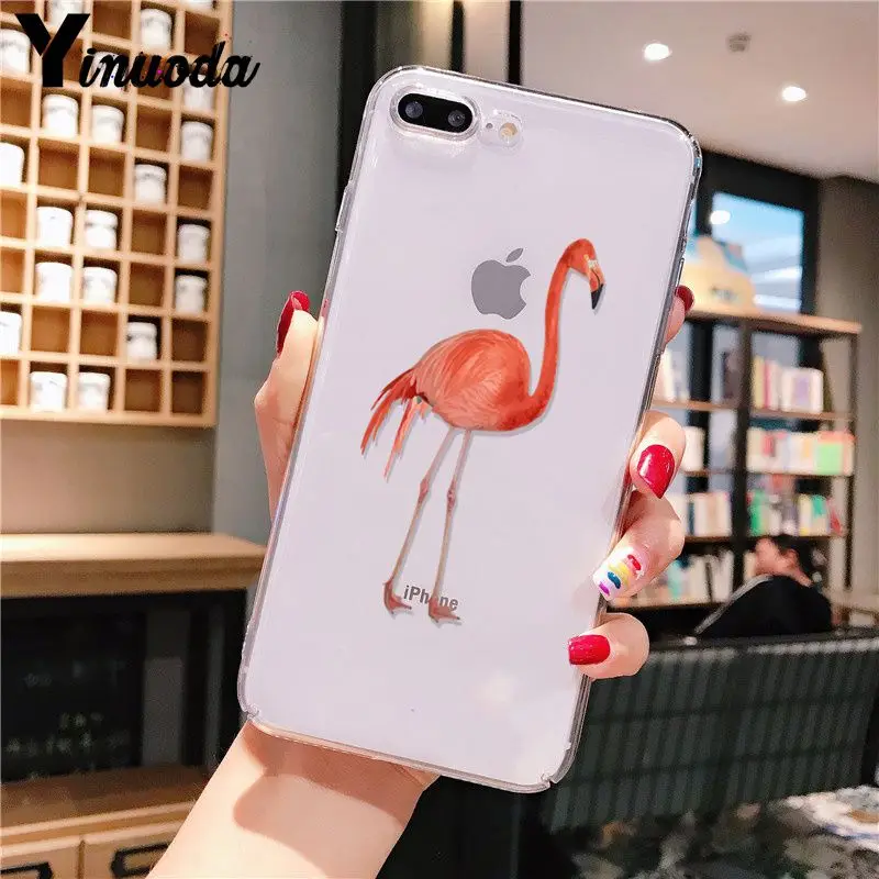 

Flamingo TPU Soft Silicone Phone Case For iPhone 11 6 6s 7 8 Plus 11 Pro XS Max XR SE 2020 funda Cover Mobile Cases