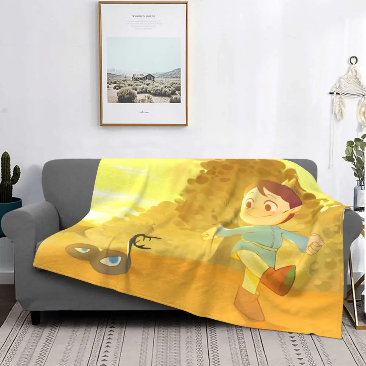 

Anime - Ranking Of Kings-Bojji Carpet Living Room Flocking Textile A Hot Bed Blanket Bed Covers Luxury Blanket Flannel Blanket