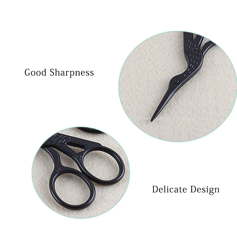 Тип крана: маленькие черные Ножницы для вышивки и шитья мини-ножницы рукоделия
