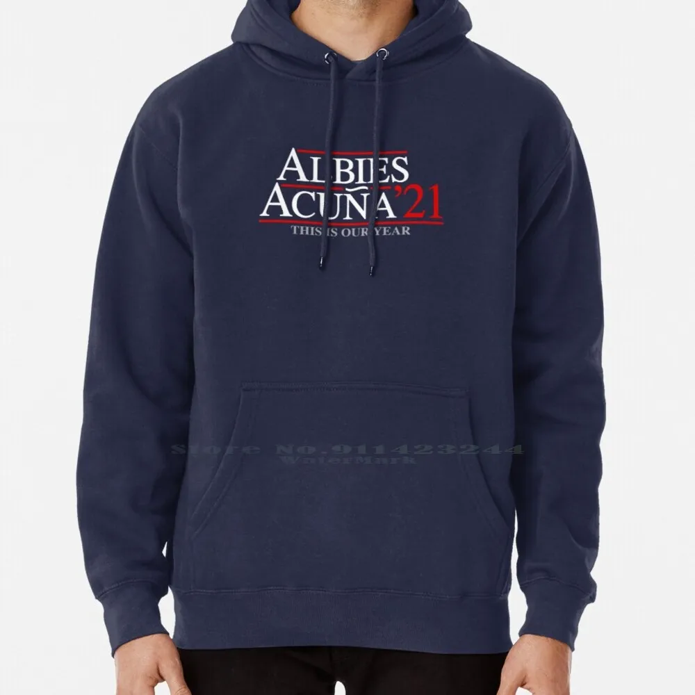

Ozzie Albies And Ronald Acuna Jr '21 2021 Atlanta Baseball Atl This Is Our Year For The A Fan Design Hoodie Sweater 6xl Cotton
