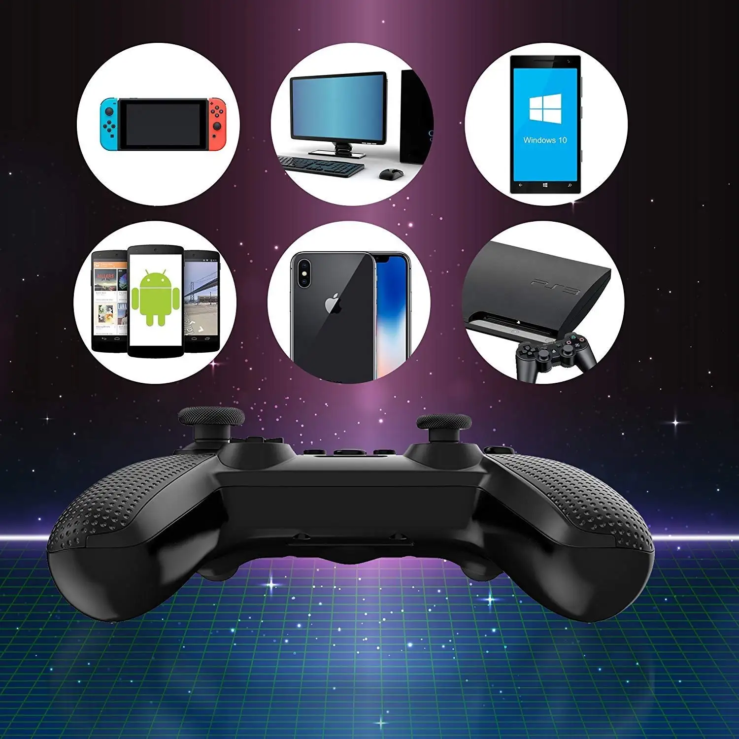 Для nintendo Switch Pro Dual Shock беспроводной контроллер геймпад джойстик для ПК Android игровая ручка пульт дистанционного управления джойстик