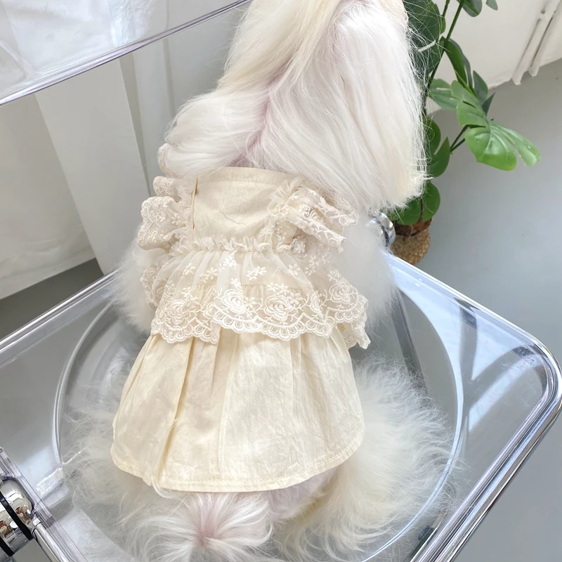

XXS XS Small Dog Dress Cat Puppy Doggie Skirt Chihuahua Yorkshire Pomeranian Shih Tzu Maltese Bichon Poodle Schnauzer Clothes
