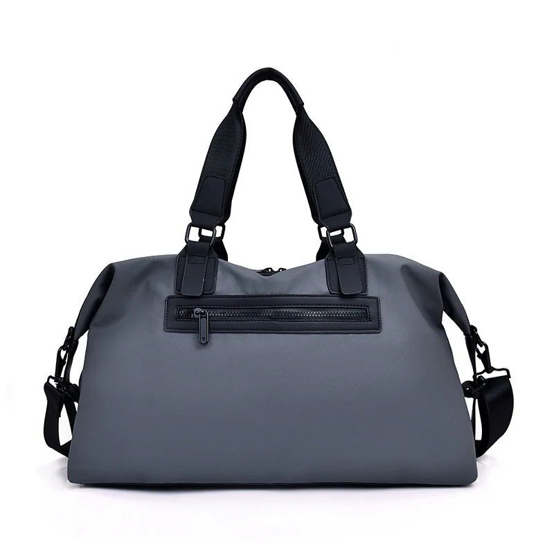 Men Travel Bags Male Waterproof Oxford Handbags Casual Shoulder Bag Large Capacity Luggage Bags Black Gray Hand Bag XA235M