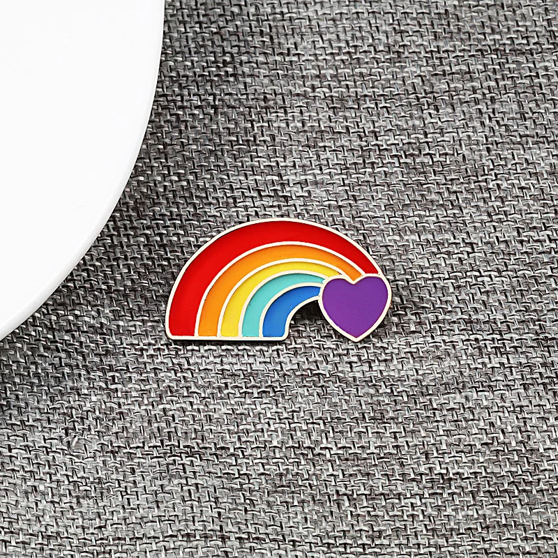 Броши на булавке с разноцветными эмалированными значками в виде мультяшного