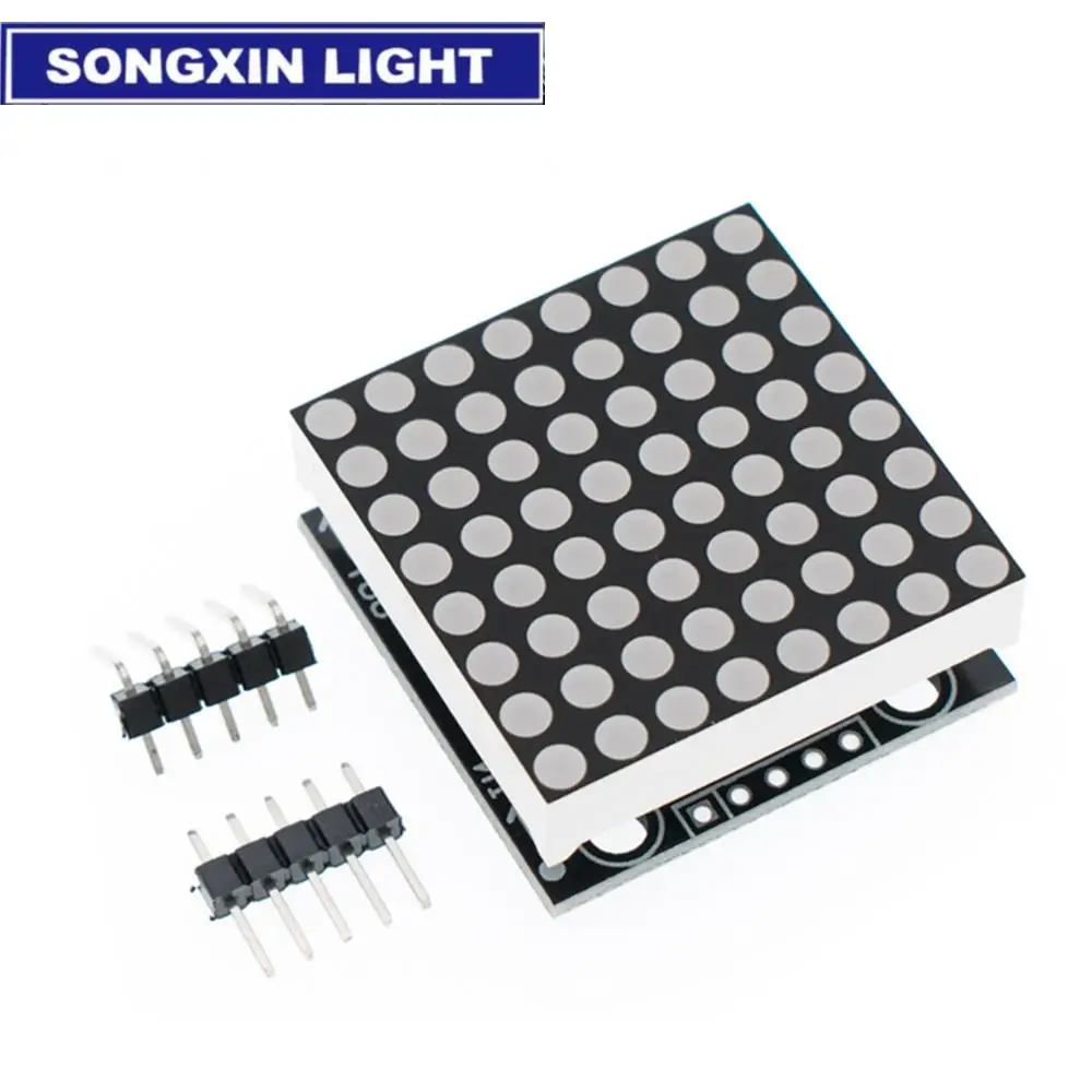 1 шт. SAMIORE ROBOT MAX7219 матричный модуль микроконтроллера дисплея готовая продукция (lan)