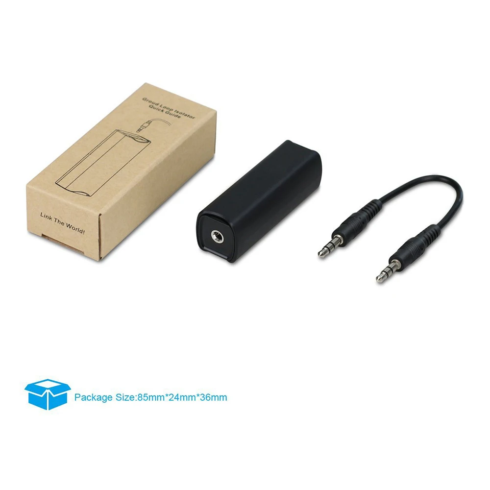 RCA аналоговый Aux 3 5 мм аудио заземляющая петля шумоизолятор для удаления шума