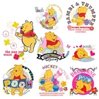 Термоклейкие нашивки с мультяшными животными, Дисней, Винни-пух