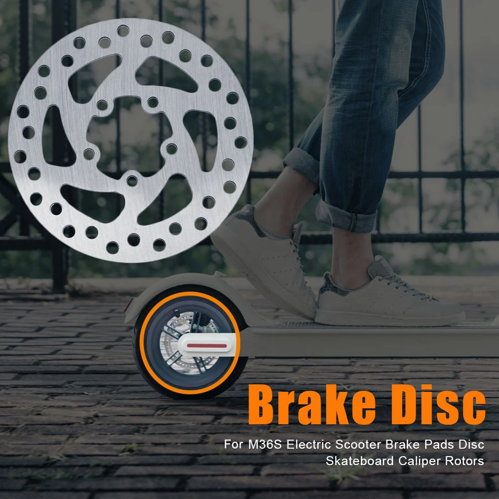 

Fit for Xiaomi Electric Scooter M365 With Hole From Disc Brake Disc 5 Holes 110mm 120mm Brake Disc Rear Wheel Disc Brake Disc