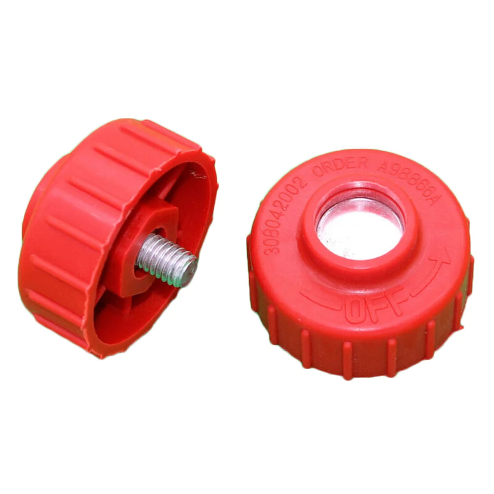 

2 x Bump Knob Spool Retainer For Homelite Ryobi Trimmer Knob 26cc Straight Shaft String Trimmer Brush Cutter Parts Replace Tool