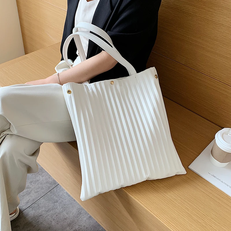 Популярная Новая волнистая сумка высокого качества Женская вместительная на