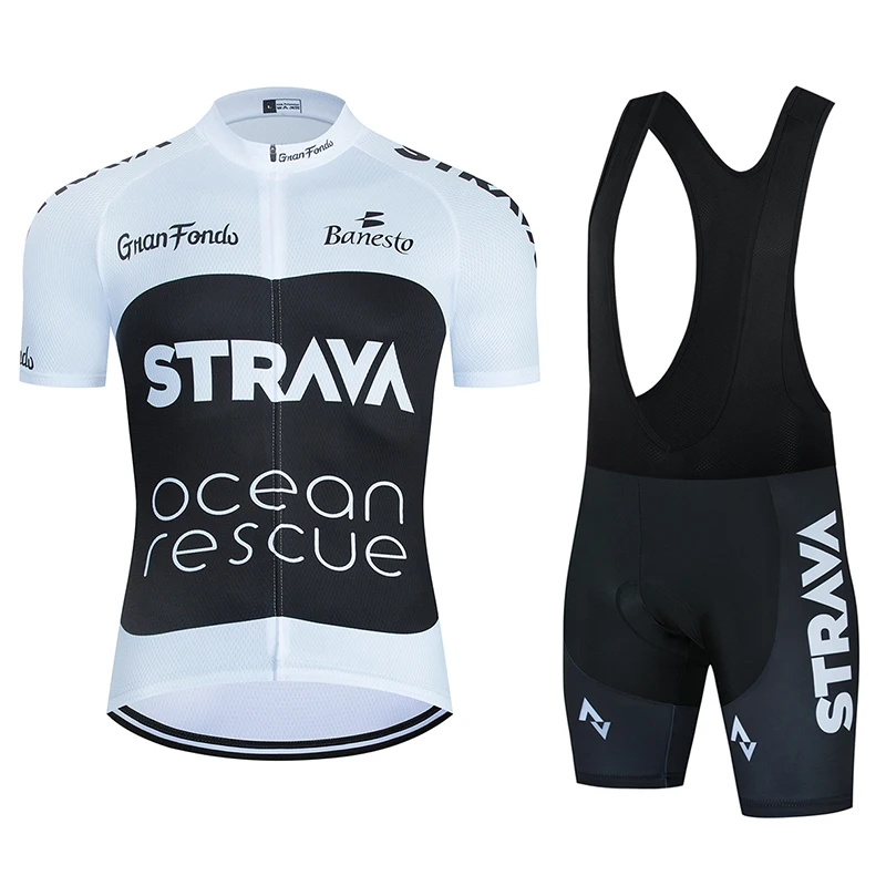

2021 Team Cycling Jersey MTB Cycling Shorts Maillot Culotte Ciclismo Hombre Sleeve Tight Skeleton Pattern Man Bike Equipment