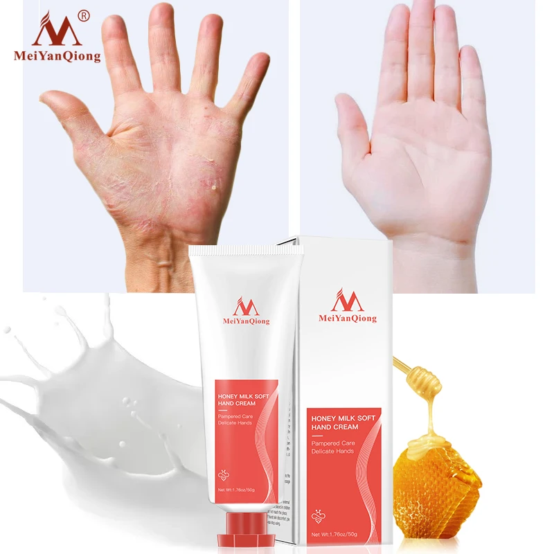 

Honey Milk Rejuvenation Anti-cracking Hand Cream Repair Nourish Hand Skin Care Anti-Aging Anti-Aging Moisturizing Whitening