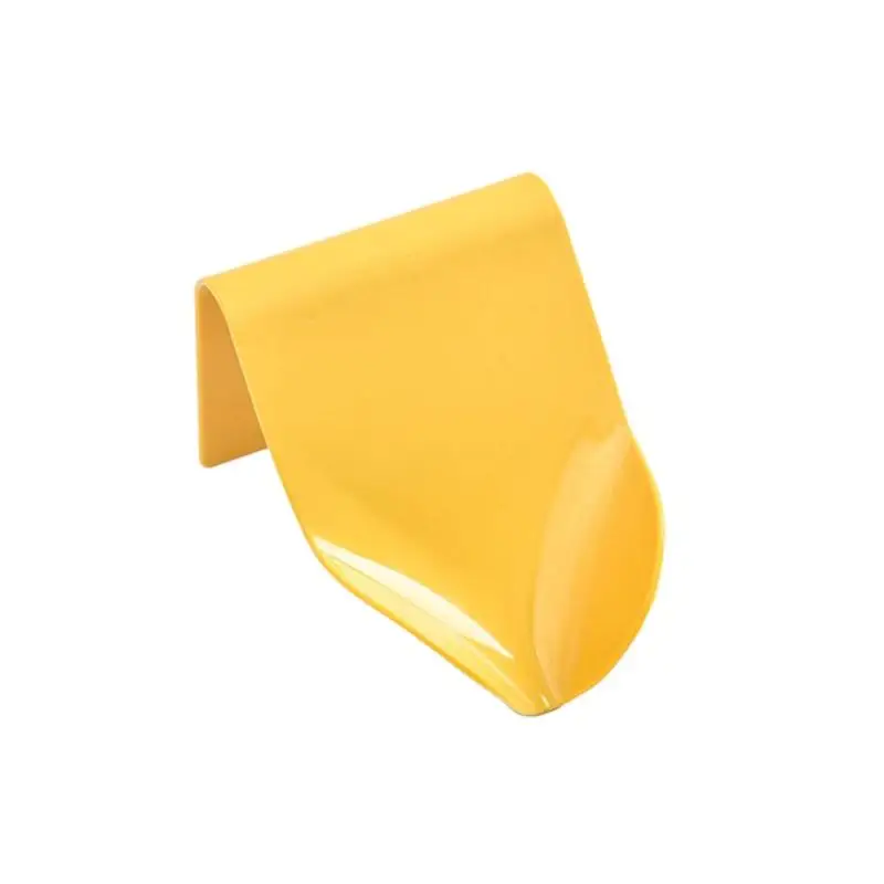 yellow Портативный мыльница мыло с удерживающей накладкой держатель Подставка для ванной органайзер для хранения - Цвет: yellow
