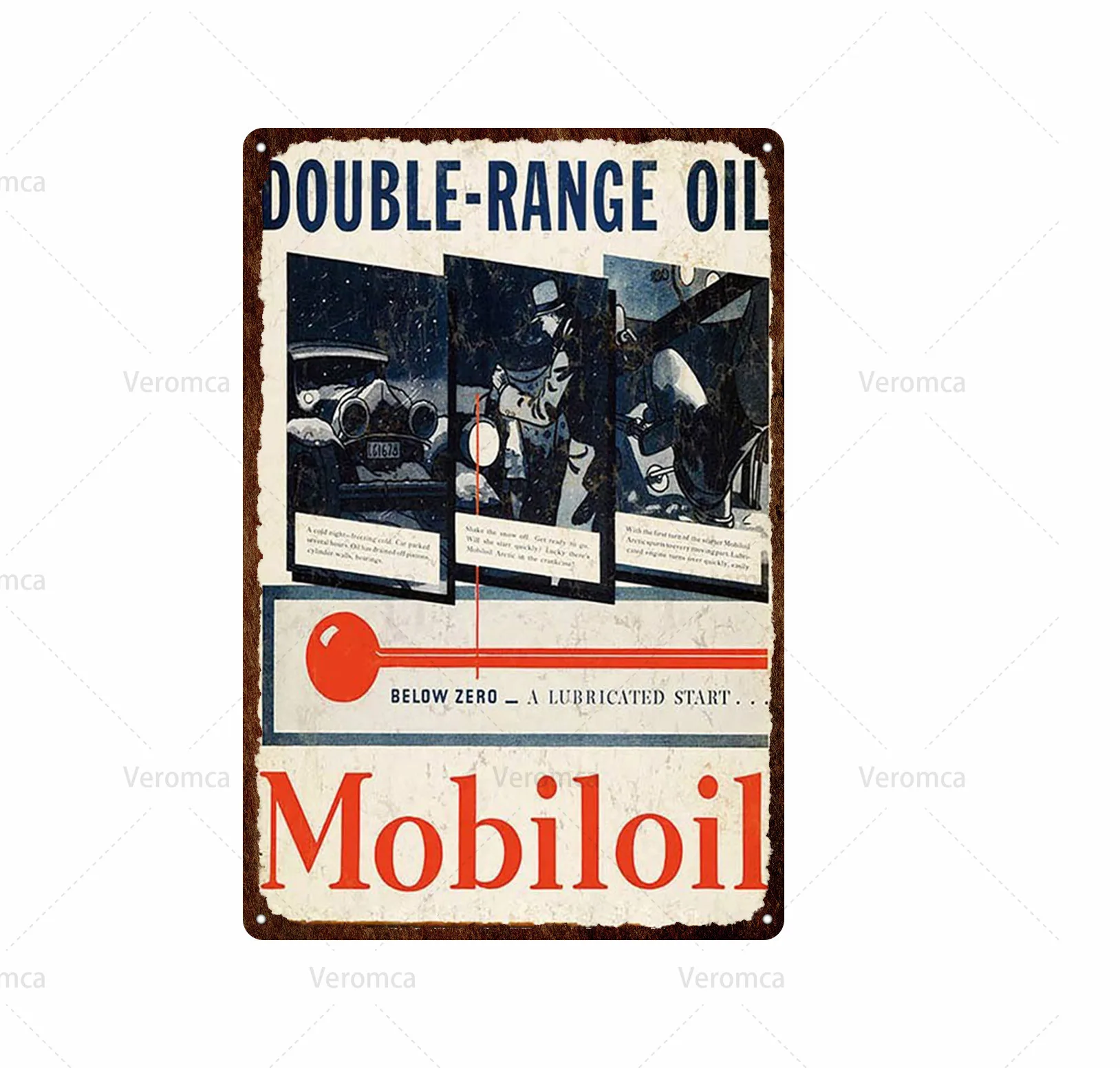 

Motor Oil and Gasoline Vintage Metal Tin Sign Motorcycle Plaque Art Poster Wall Decor for Garage Service Bar Club Oil Station