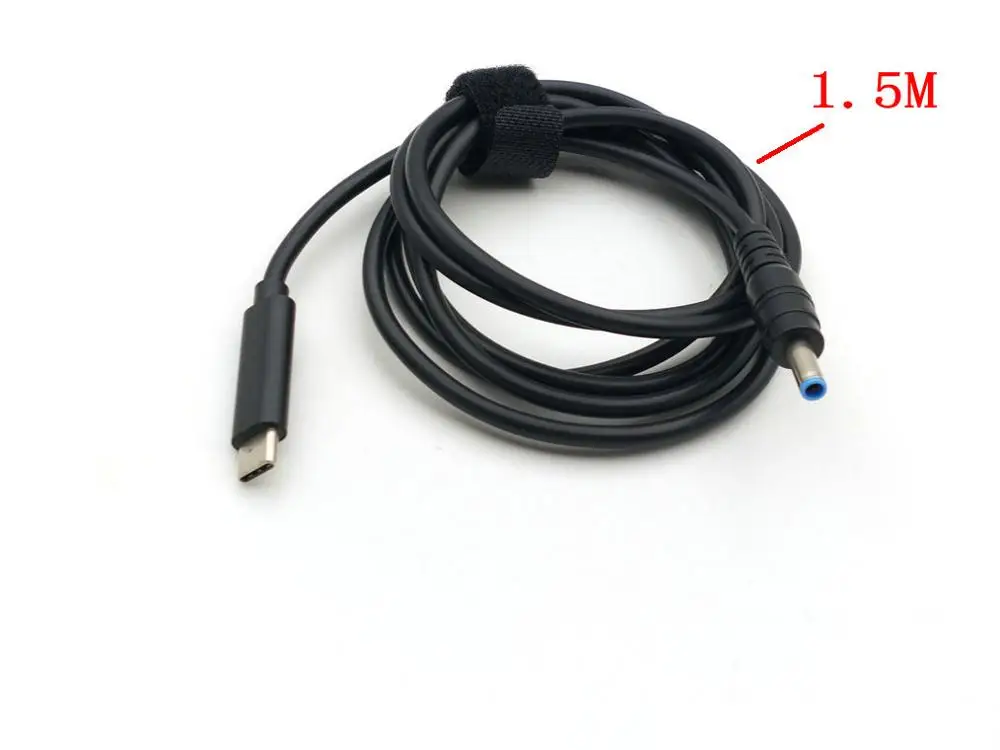 10 шт. адаптер питания PD USB Type C к разъему постоянного тока 4 5x3 0 зарядный кабель для