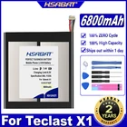 HSABAT H-30137162P 6800mAh Аккумулятор для ноутбука TECLAST F5 2666144 NV-2778130-2S для батареи JUMPER Ezbook X1