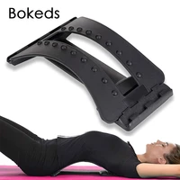 multi level back stretching device lower and upper back stretcher massager support and pain relief fitness equipment
