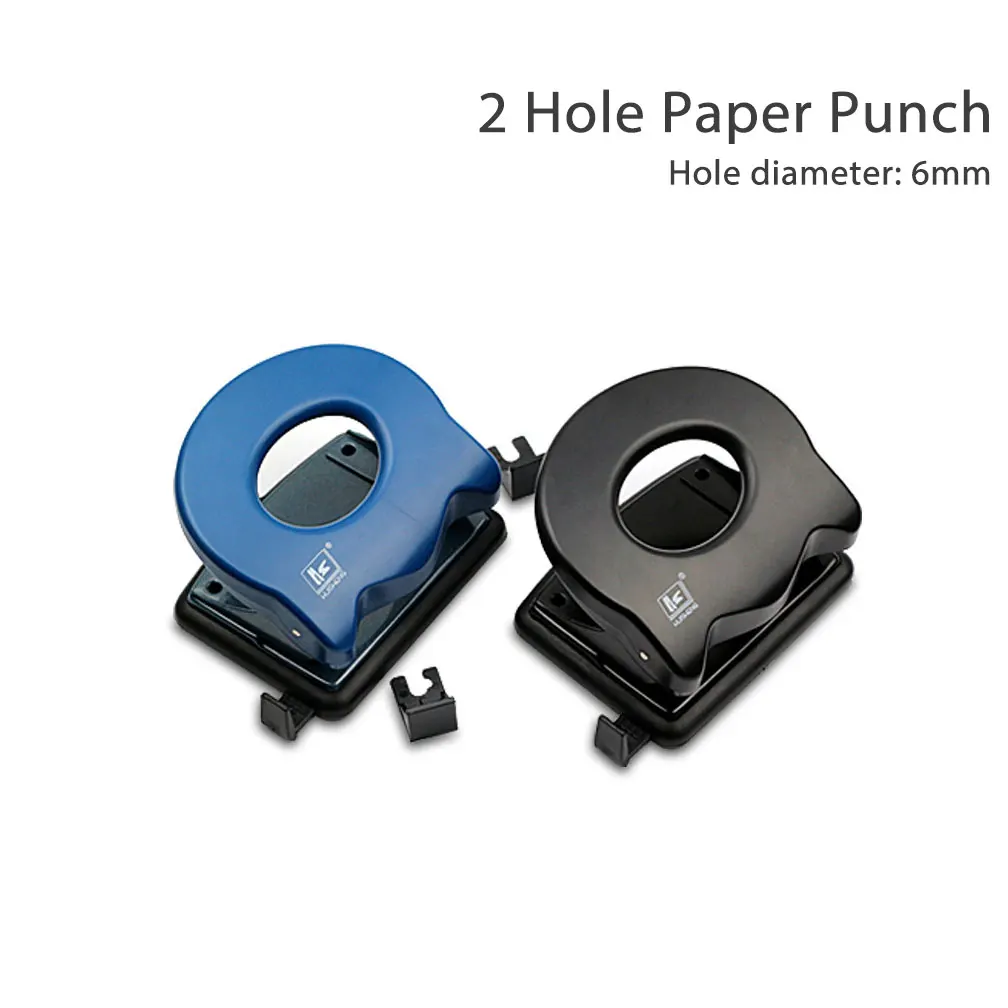 

Adjustable Paper Guide Ensures Precision Two Hole Punching 2 Hole Paper Punch Heavy Punch