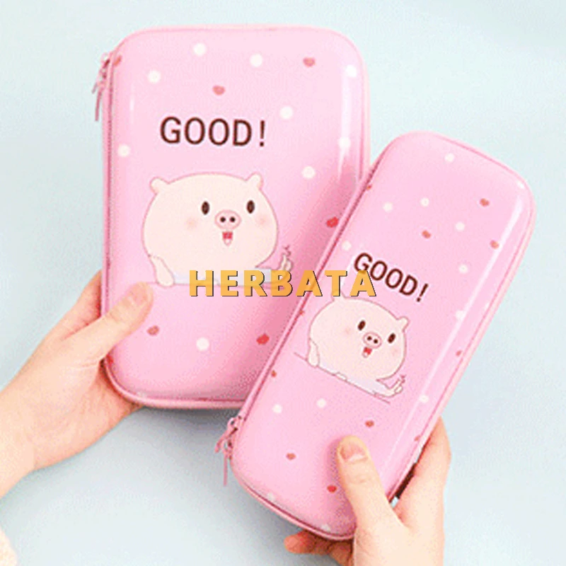 Простой чехол для карандашей большой вместимости маленький свежий Женский