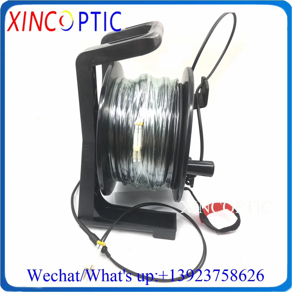 150 м 2 волокна MM OM3-150 4 0mm LSZH/TPU 150Mts нити LC/SC/ST/FC MultiMode 2C бронированный