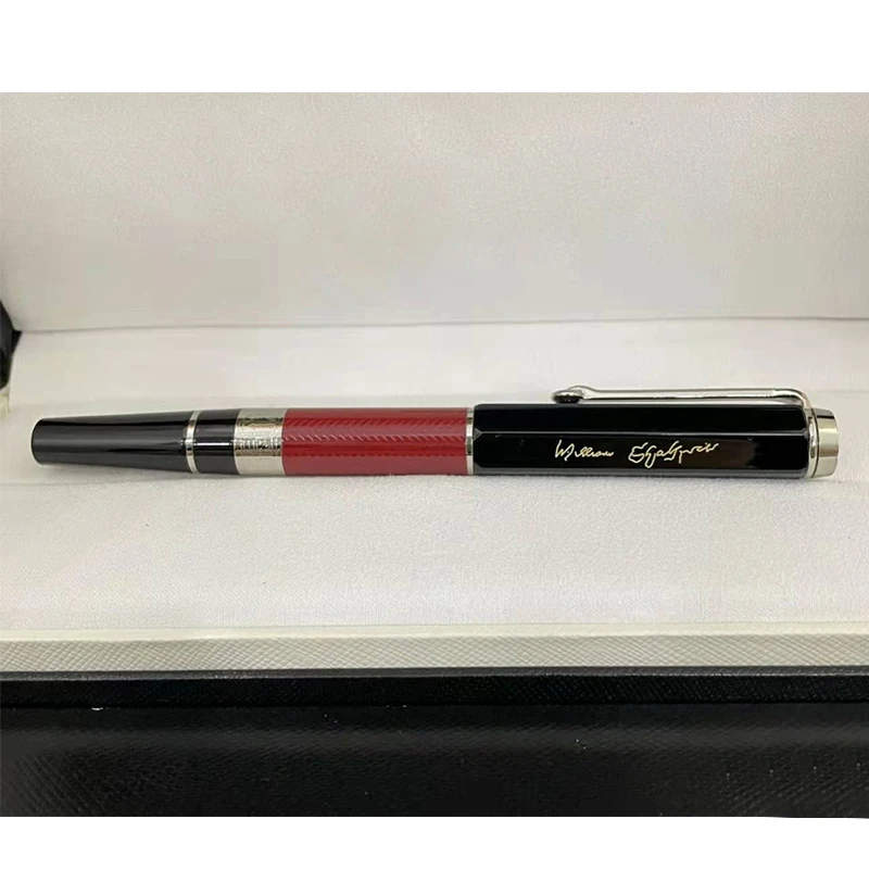 

2021 luxury mb Great Writer Series metal William Shakespeare Korean Roller Pen No Box