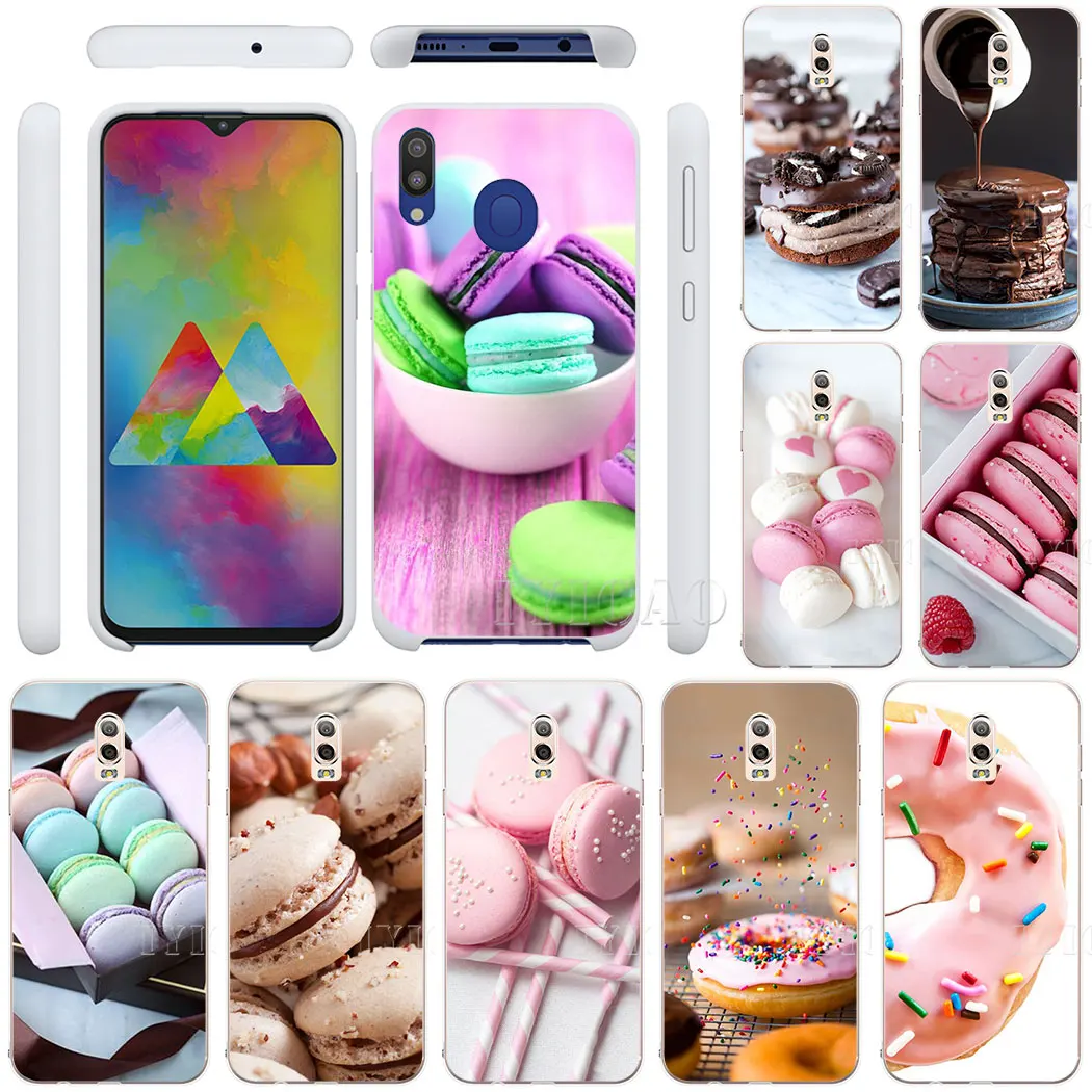 IYICAO еда пончик с надписью don't worry be happy жесткий чехол для телефона samsung A2 A20e A70s J4 J8