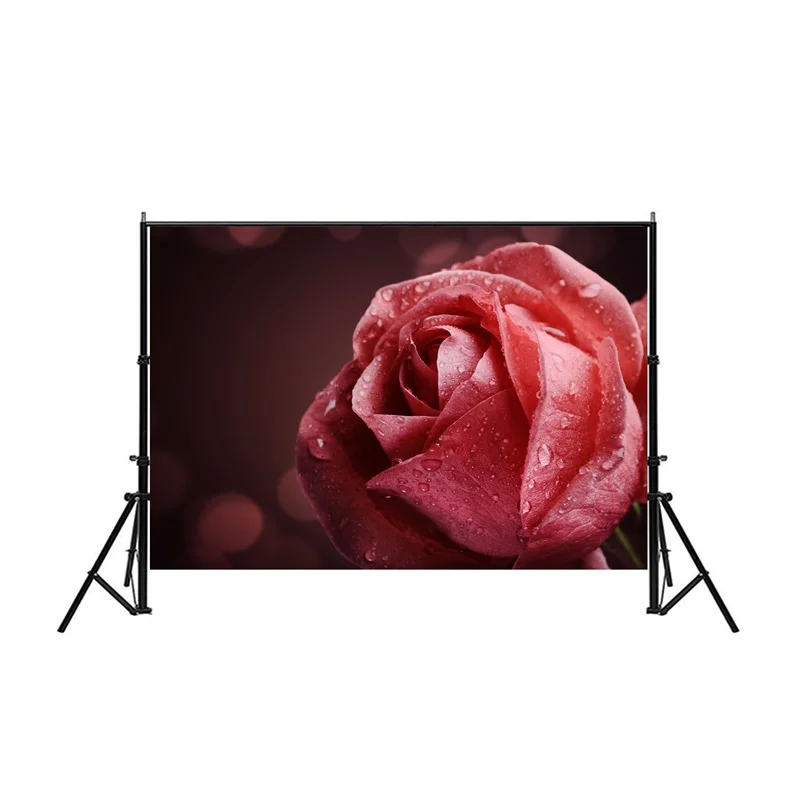 Фон для фотосъемки с изображением цветов из ткани фотостудии настенный