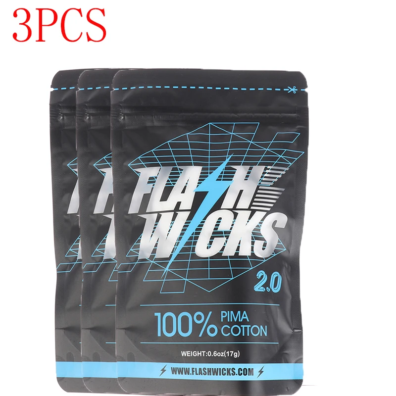 Высококачественная электронная сигарета для бекона из 100% хлопка колба молния 2 0