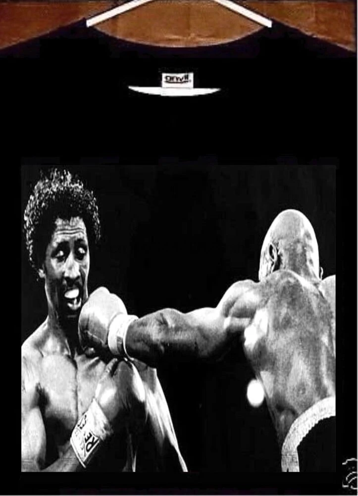 Hagler vs Hearns футболка Marvin Thomas футболка|Мужские футболки| |