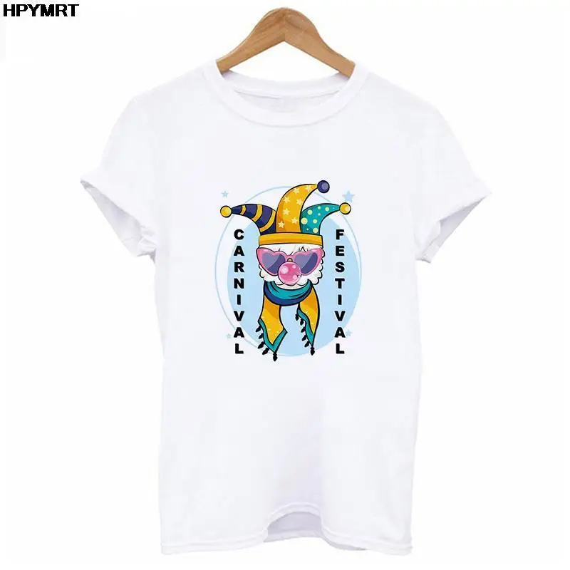 

Женская футболка с принтом клоуна, футболка с коротким рукавом в стиле Харадзюку, лето 2022