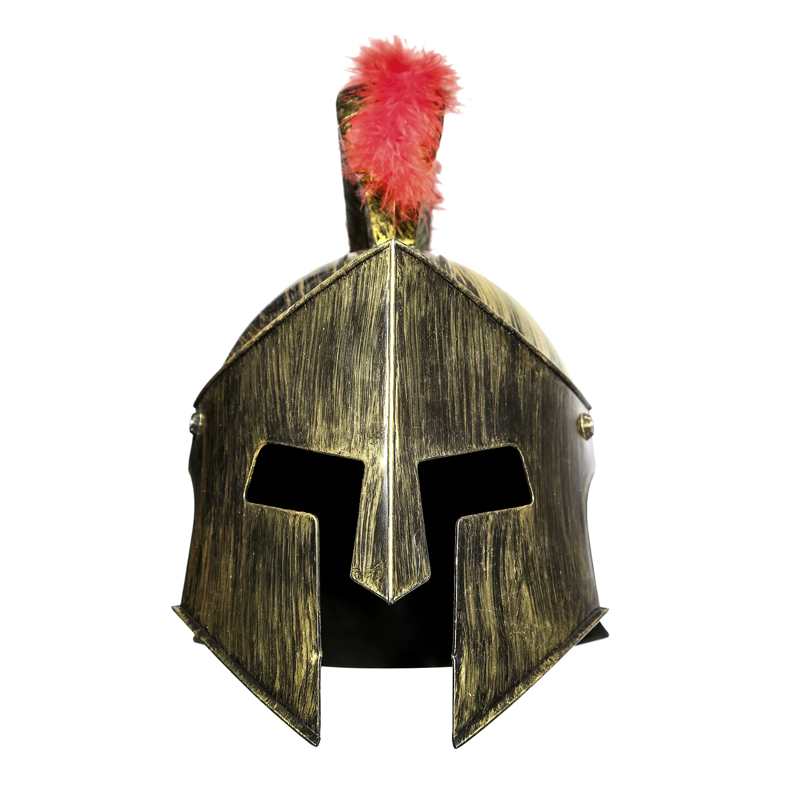 

Men Medieval Armour King Helmet Roman Crested Horn Samurai Hat Spartan Warrior Headwear Halloween Cosplay Costume Accessories