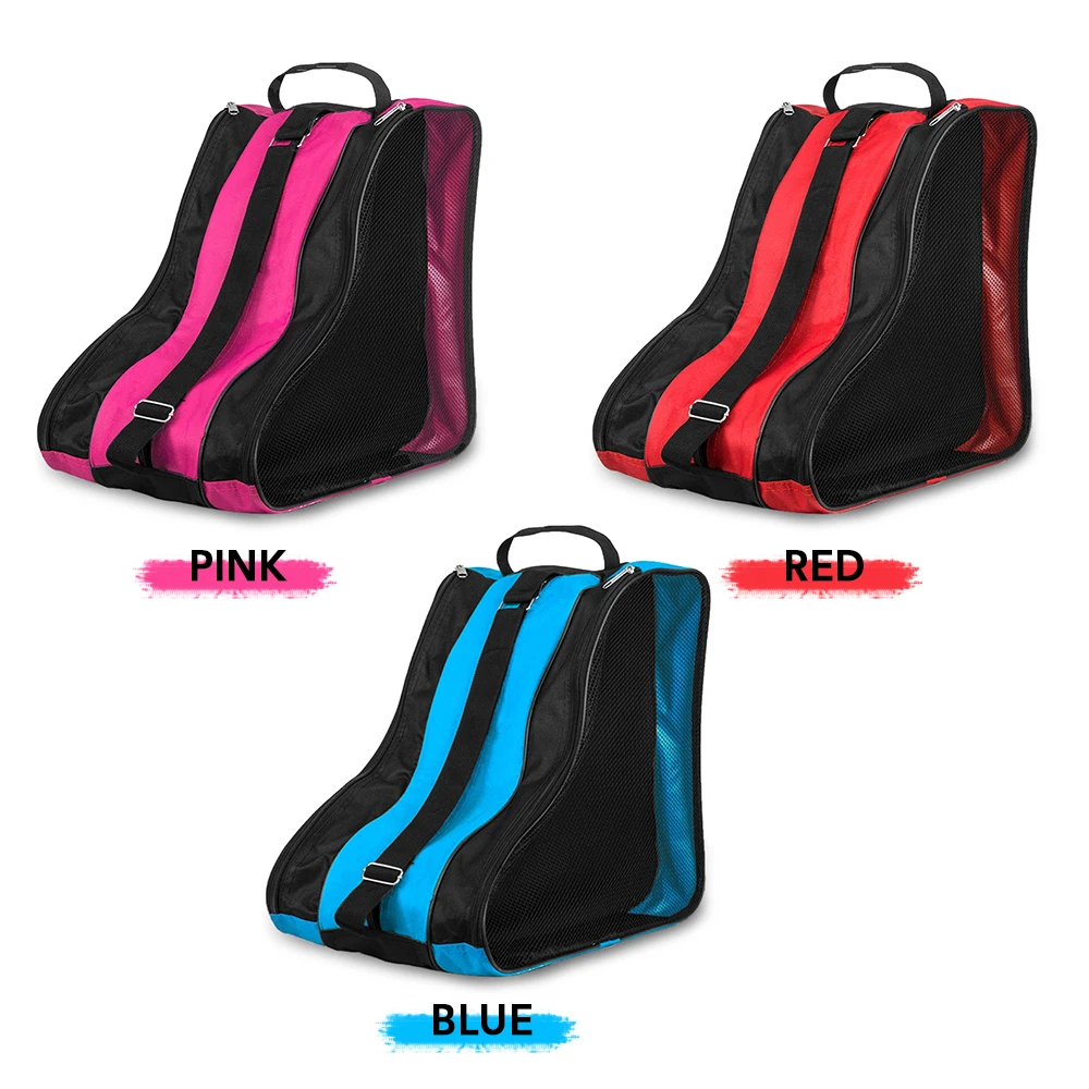 3 Layers Breathable Skate Carry Bag Case for Kids Roller Skates Inline Ice Skating |